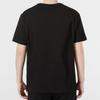 Puma Embossed Color Block Logo Round Neck Short Sleeve T-Shirt Unisex Tops Black 536781-01