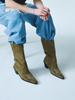 Glen-Waverley 03150 Janie Western Boots (Khaki)