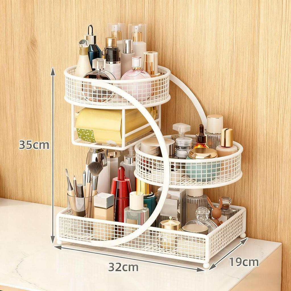 Organizer Metal Wire Basket Fruit Stand Vegetable Carrier Functional Centerpiece Suitable for Wedding Party Festival