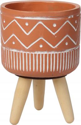 Cement Planter On Legs 10 Cm Terra