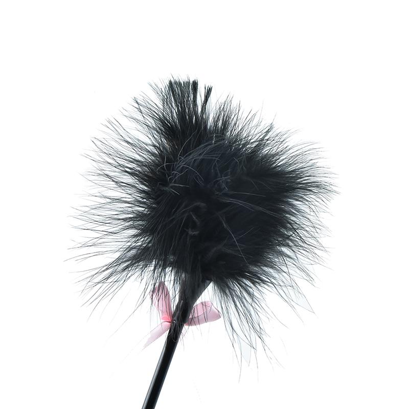 New Erotic Bdsm Feather Tickled Whip Bondage Punish Fetish Leather Spanking Paddle Play Flogger Lover Riding Crop Pony Sex