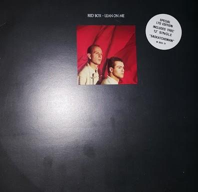 

7inch Record RED BOX - Lean On Me W8926TF Sire 1985 UK Pop Used