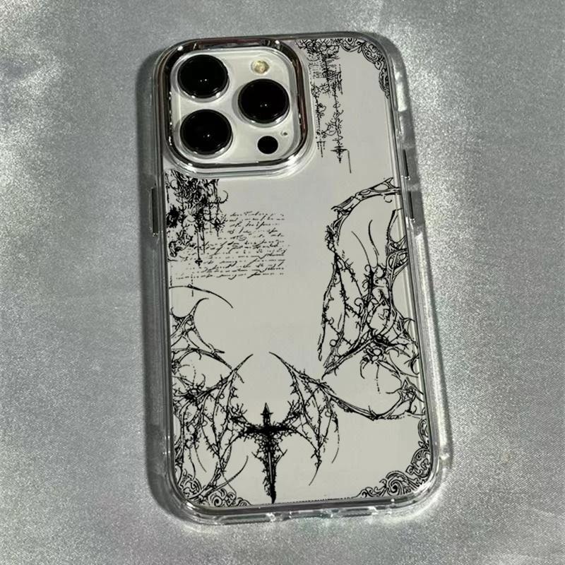 Cool Dark Gothic Cross Mark Case For Honor 90 200 Lite MAGIC 7Lite X9C X8B X7A X8A X6A X9D Huawei Y9 Prime 2019 P30 Lite Soft