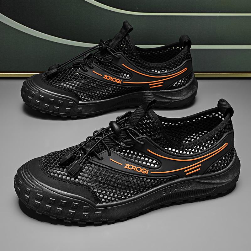 Summer Breathable Men Casual Shoes Lightweight Mesh Walking Sneakers Non-slip Sport Shoes Athletic Jogging Shoes Tennis Shoes