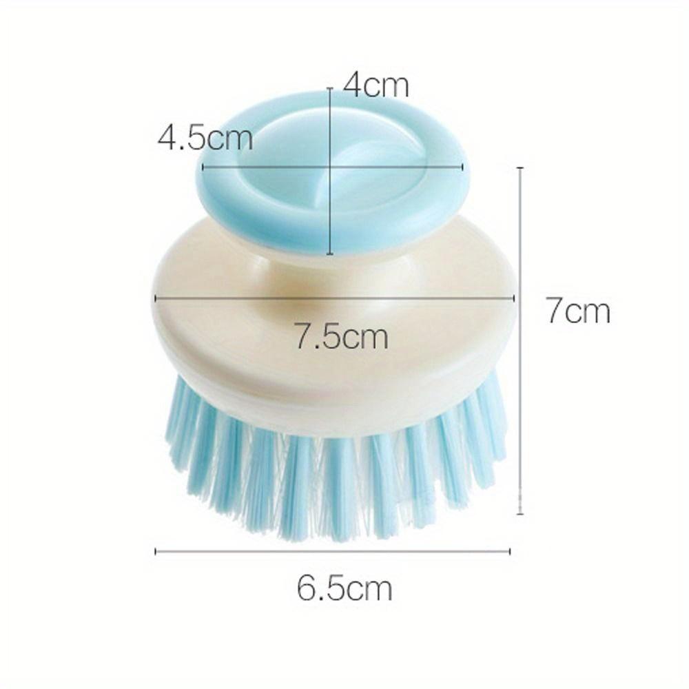 Multipurpose Dish Brush with Handle Kitchen Scrub Brushes for Cleaning Dish Scrubber with Stiff Bristles for Sink Pots Pans