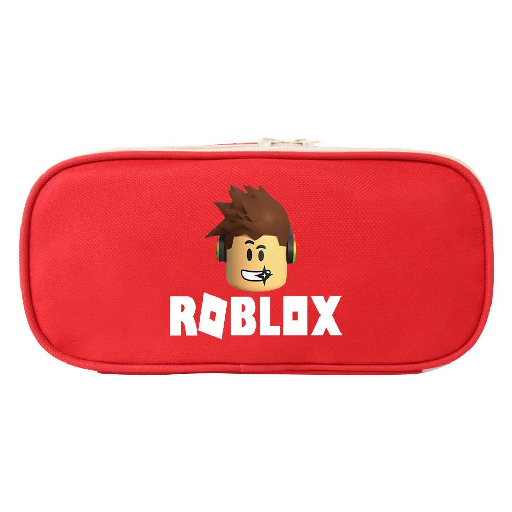 Roblox Canvas-Federmäppchen mit Reißverschluss für Schüler und Sammler