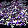 Blinginbox Hight Quality Rhinestone Bulk Special Shapes Crystal AB Hot Fix Rhinestones Iron on Rhinestones for Fabric Decoration