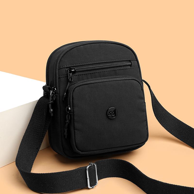 Multi-layer Multi-functial Single-shoulder Bag - Stylish Crossbody Bag Made of Women's Oxford Fabric - Suitable for Travel and