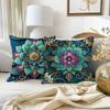 Exquisite Floral-Printed Pillowcases: Enhance Your Space with Enchanting Designs Sofa cushion cover home room decoration
