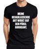 Meine Herablassende Art Wirkt Arrogant Sarkastisch Ironie Frech Herren T-Shirt