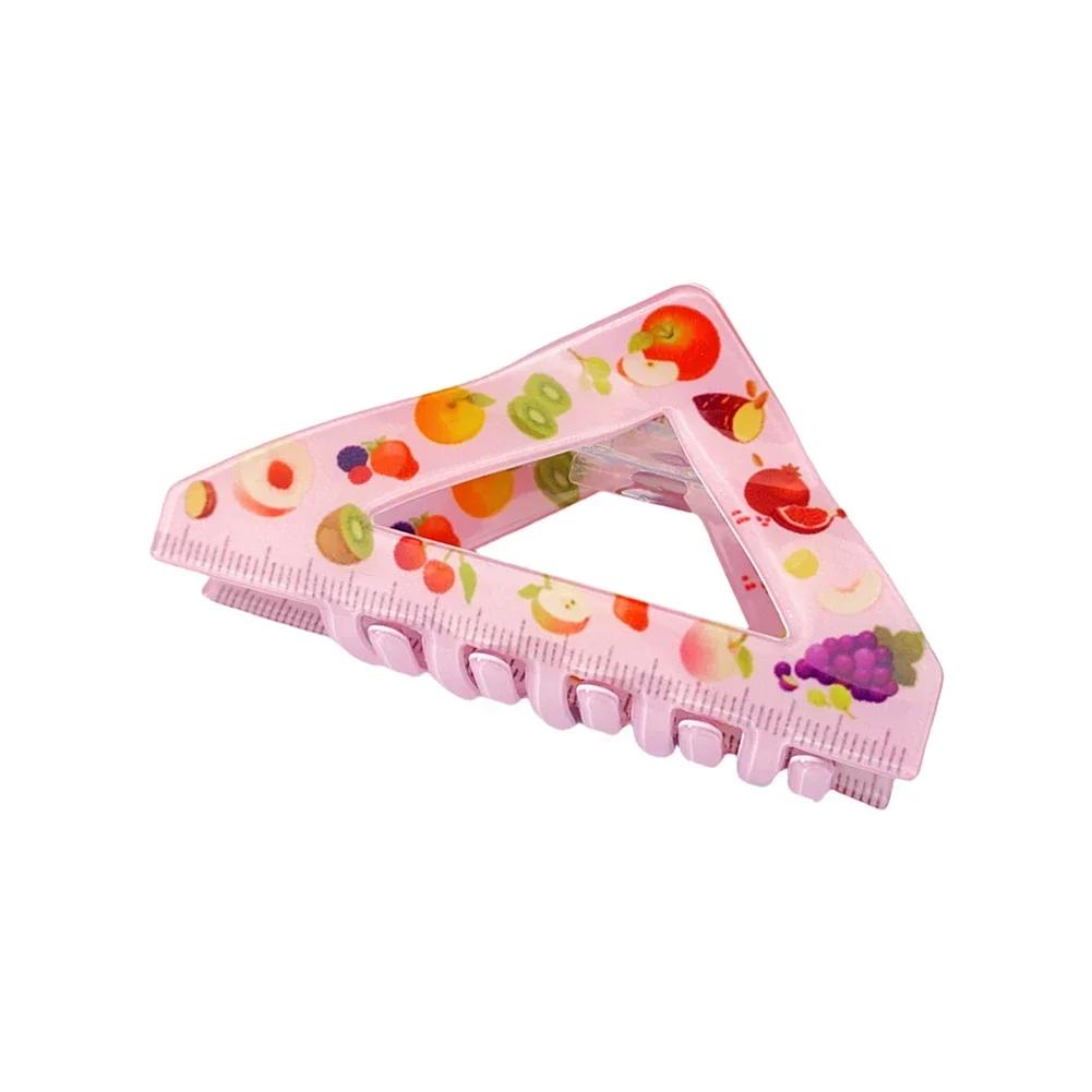 

Cute Large Acrylic Pencil Design Hair Claw Clips for Women Girls Creative Cartoon Sunflower Ponytail Hairgrip Hair Accessories