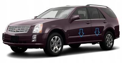 Cadillac SRX 2004-2009 – Chrom-Seitentürleisten, Chrom-Schutzleisten