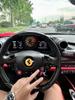 Car Refitting Steering Wheel Horn Button Cover Sticker For F-Ferrari Stradale Roma F8 Spider FF resin casting Decorate Accessory JG5