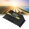 Solar Controller MPPT 12V 24V LCD Display Comprehensive Protection Functions Solar Regulator for Solar Power System