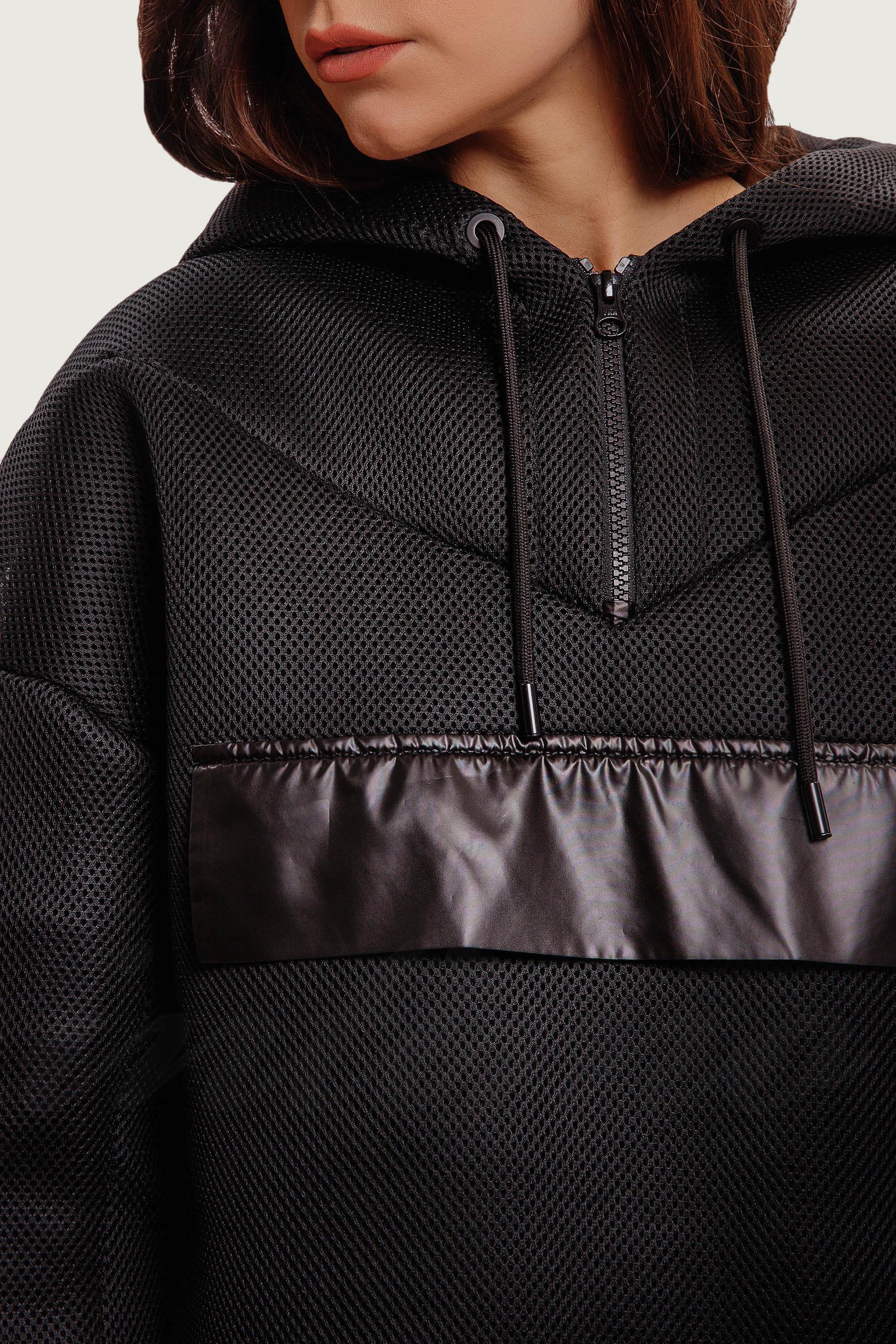 

Куртка анорак German Volf (75007) 40(XS) прозорий колір чорний