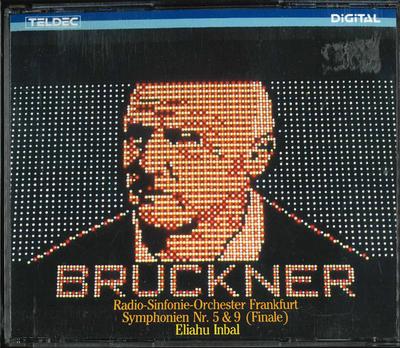 CD ANTON BRUCKNER / RADIO-SINFONIE-ORC - Symfonie Nr. 5 i 9 (Finał) 835785ZA TELDEC Niemcy Klasyczna Używana