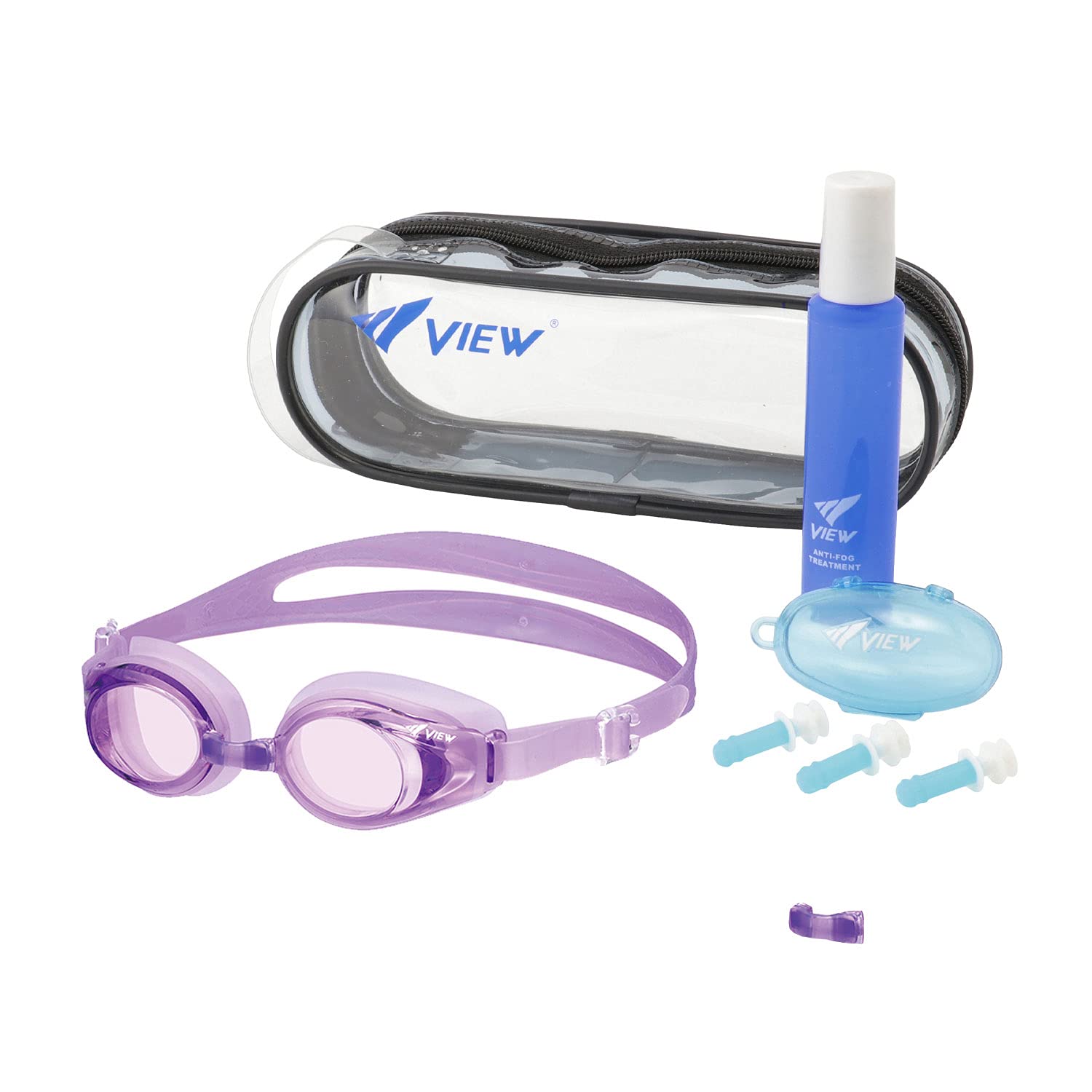 

Swimming Goggles Set For ages Antibacterial Liquid Earplugs in Lavender VA1604 [View] Children s 3-Piece (VJ710J LV) 4-9 + Anti-Fog (TV330) + (EP408J)