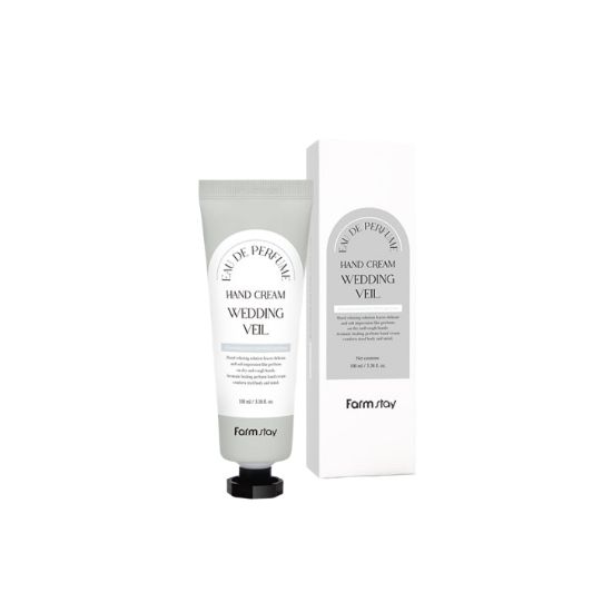 Farmstay Eau de Parfum Hand Cream Wedding Veil Moisturizing & Fragrance Care 100ml × 2pcs (1+1 Offer)