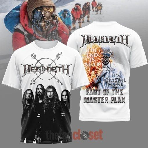 Megadeth The End Is Near 2026 Special 3D Shirt XXXL