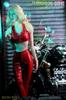 Scale Figure Motorcycle Suit for Women Sexy Beauty Red Motorcycle Clothes Leather Corset and Pants Set Head and Shoes Not [TOYBARJAPAN] 1/6 JO-21X-01C