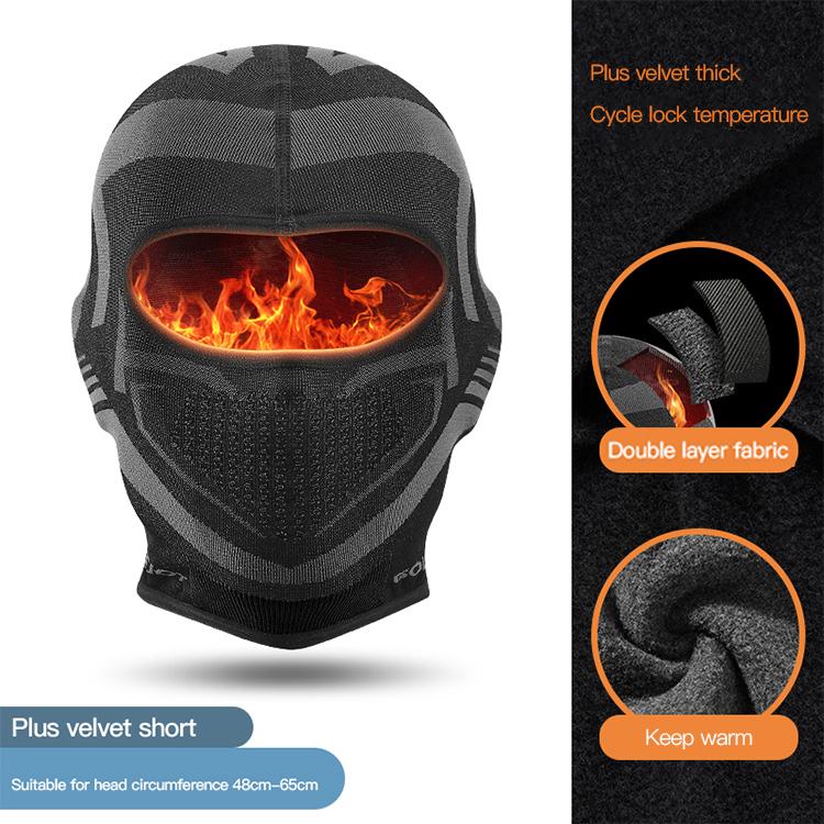 GOLOVEJOY DTJ20 Fashion Style Outdoor Sports Winter Protection Custom Facemask Skiing Windproof Motorcycles Balaclava 1 Hole
