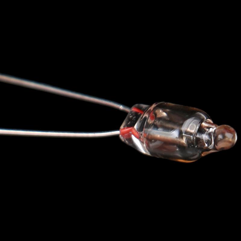 20 ks neonový indikátor světlo červené cedule 5 mm žhavení neonové lampy 5 x 13 mm žárovky 220 V