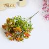 1 Bouquet Small Fruits Artificial Plant 7 Branches Wedding Home Decoration