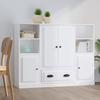 Sideboards & Buffet Cabinets - Maison Exclusive - 3 Pieces - White - Durable Engineered Wood
