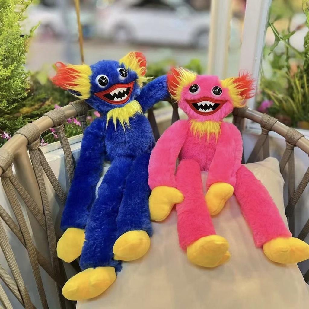 Rainbow Eared Huggy Wuggy Plush Toy Inspired By Poppy Playtime High Quality And Super Soft