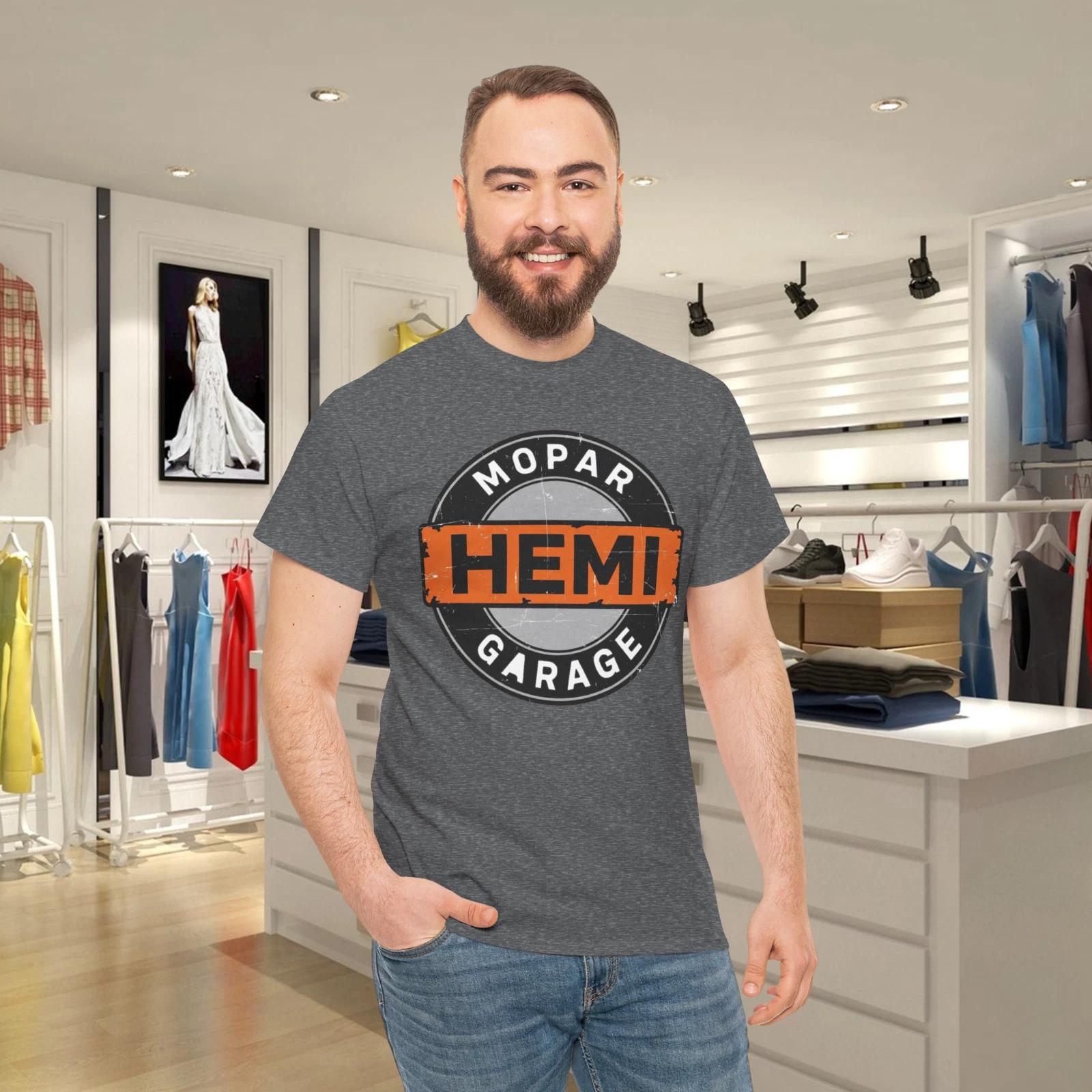 American V8 Garage Distressed Muscle Car Graphic T-Shirt 3XL