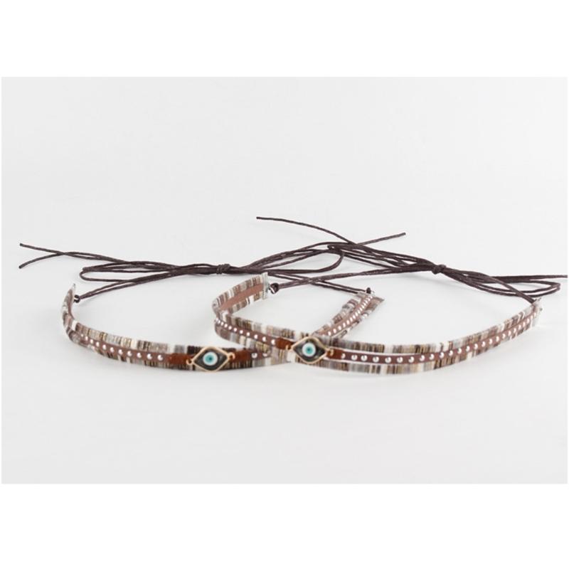 Unisex Hat Belts Stone for Travel Photography Props Handmade Belt Hat Bands