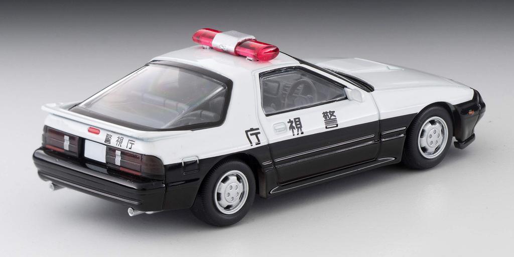 Tomytec Tomica Limited Vintage Neo Scale Mazda Savanna Patrol Metropolitan Police Finished 312598 1/64 LV-N214a RX-7 Car, Department, Model,