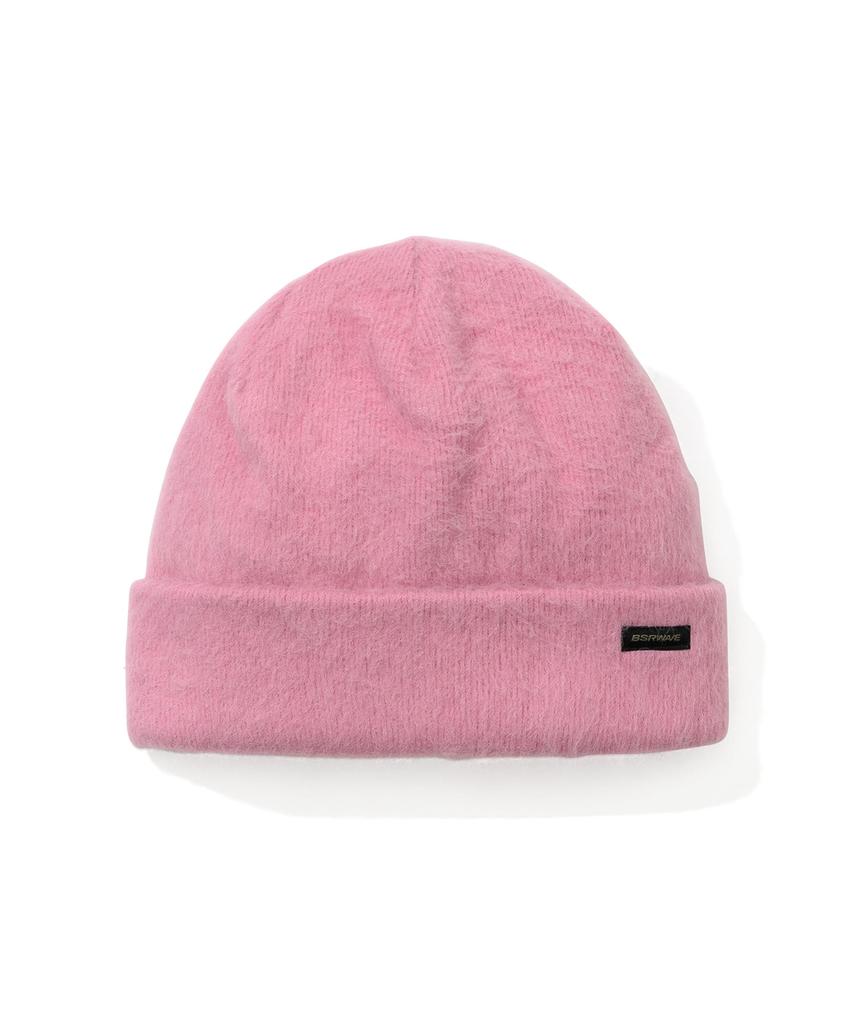Bieseulaebis Softly Fur Beanie Pink