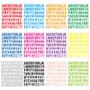 Bold Letter Sticker 1 Inch Combination Water Cup Creative Hand Account