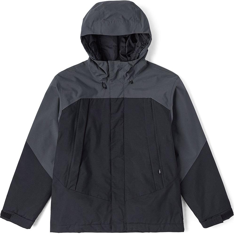 

Vans Outdoor Casual Sports Zip-Up Hooded Jacket Men Jackets Black Black-Gray VN0009UFKOU M