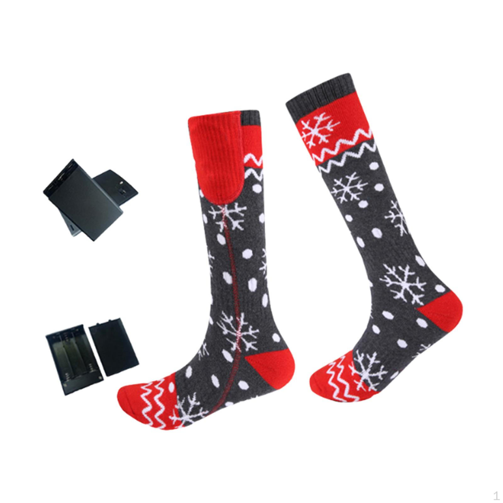

Thermal Heated Socks with Uniform Heating Technology And Softness, Suitable for Outdoor Activities червоний
