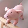 Lovely Beach Pig Shaped Plush Toy With Cotton Filling In Four Sizes For Gift And Collectibles