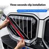 3 шт. Накладка на решетку радиатора для BMW X3 G45 2025, гоночная накладка на решетку радиатора, зажим, аксессуары для интерьера автомобиля Performance M