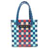 Fashion Color Block Woven Design Logo Tote Bag Kids Tote Bags Multicolor M00178M00IW0M823