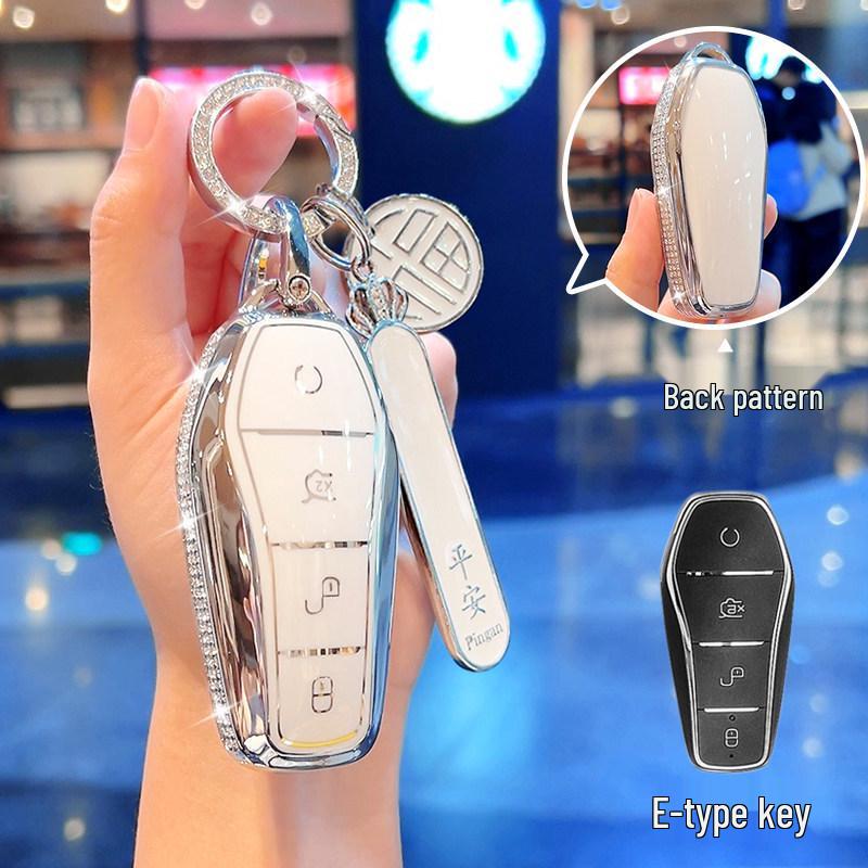 BYD Dolphin & Model Key Cover for Han, Qin Plus DMI, Song L, Kou Pro, Yuan, Tang, Seagull EV, Destroyer 05, Seal 06