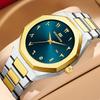 Men's Premium Waterproof Calendar Watch South East Asia Middle East Steel Belt Men's Quartz Watch