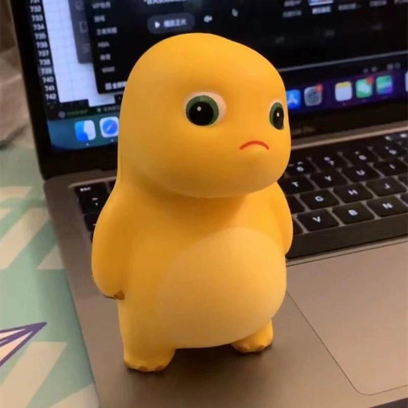 Niedliche lustige kreative Bananen-Enten-Dekorationen, Heimdekorationen, Desktop-Dekorationen