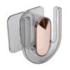 2Pcs Wall Mounted Slippers Rack Strong Plastic Space Saving Waterproof Slippers Hanger for Home Bathroom Salon