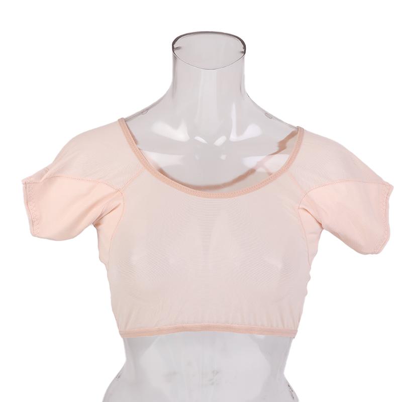 T-Shirt Shape Sweat Pads Washable Underarm Armpit Sweat Pads Reusable Perfume Absorbing Guards Shield Deodorant For Women