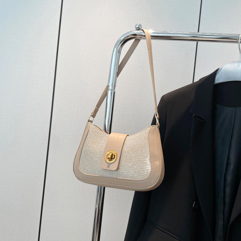 High-value simple women's armpit bag 2025 new versatile ins popular shoulder bag temperament women's bag trend this year