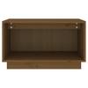 TV Cabinet Honey Brown 60 X 35 X 35 Cm Solid Pine Wood
