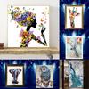 Vibrant 5d Drill Diamond Painting Craft Kits With Assorted Colors For Artistic Creations