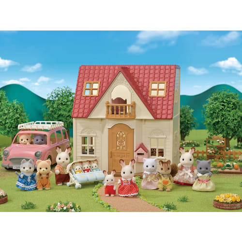 Sylvanian Families House [First Sylvanian Families] DH-08 ST Mark Certification For Ages 3 and Up Toy Dollhouse Sylvanian Families EPOCH