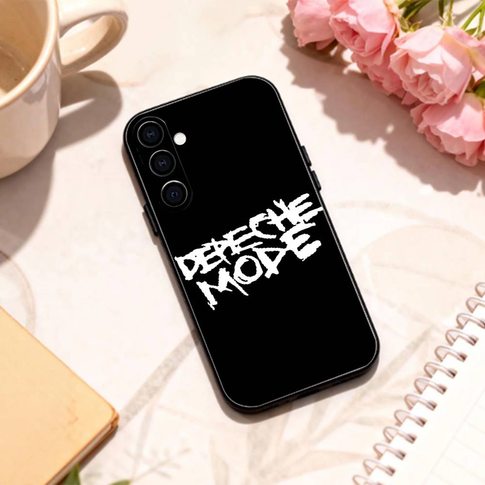 B-Band Depeches M-Modes    phone Case For Samsung Galaxy A73,A72,A71,A70,A53,A52,A51,Others Soft Black Shell