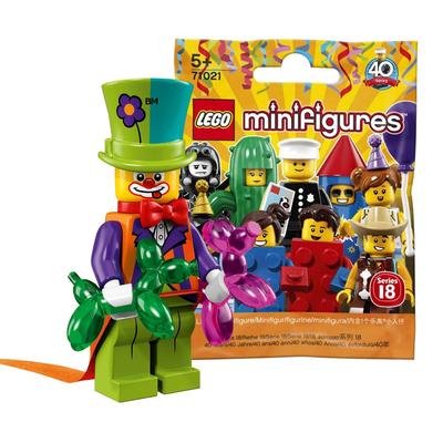 LEGO Minifigure Series 18 Party Clown [Unopened] | LEGO Collectable Minifigures Series 18 Party Clown [71021-4]
